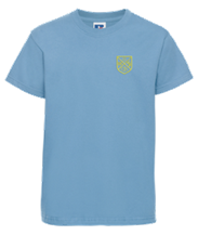 Pale blue CJS PE tshirt