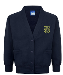 Navy blue CJS cardigan